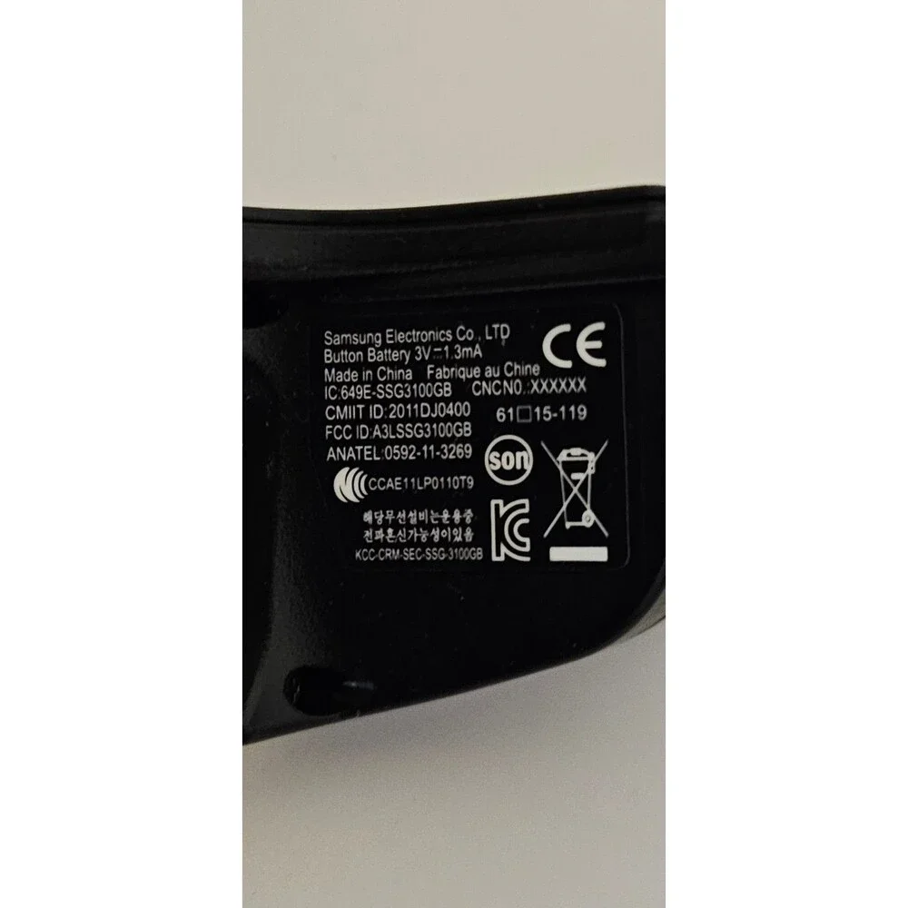 Samsung SSG-3100GB 3D Active Glasses Needs Battery Black Smart TV Pairing